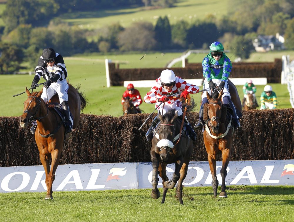 Grandeur D'Ame and Tom Bellamy win at Chepstow. 12/10/2024 Pic Steve Davies/Racingmediapics.co.uk