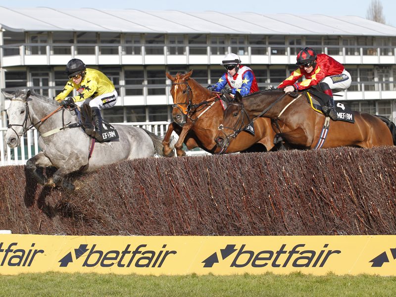 Masaccio and Tom Cannon [left] at Cheltenham. 25/1/2025 Pic Steve Davies/Racingmediapics.co.uk